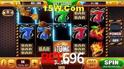Jackpots e promoções na Bet696