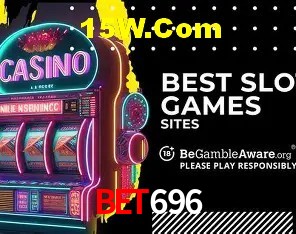 Interface moderna da plataforma Bet696